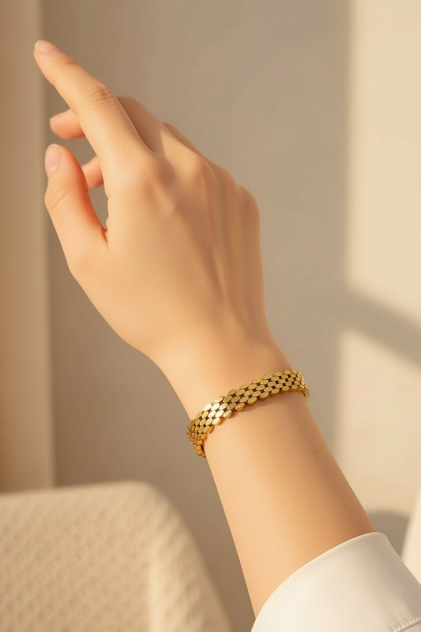 Golden Miraj bangle