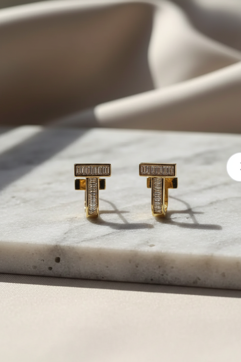 Luxe T-Line Studs