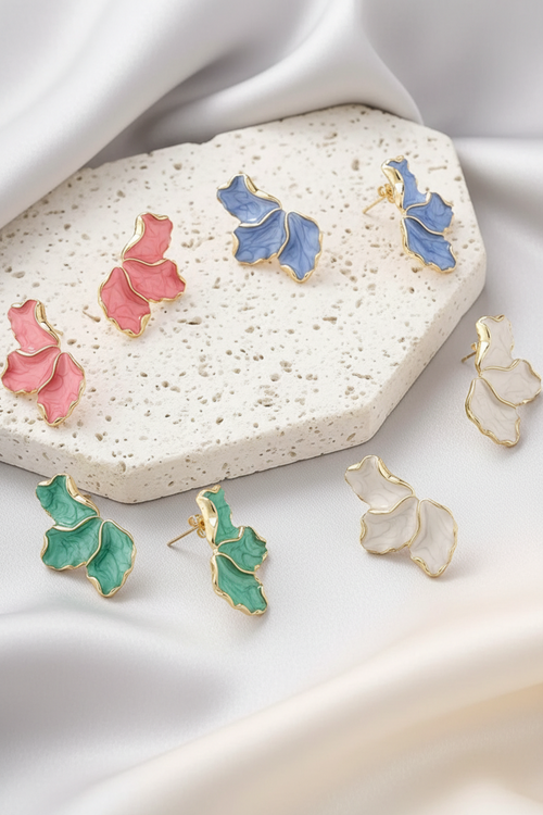3-Petals Studs