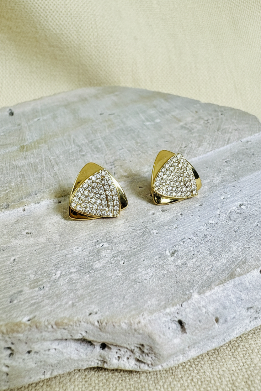Ivory Luxe Studs