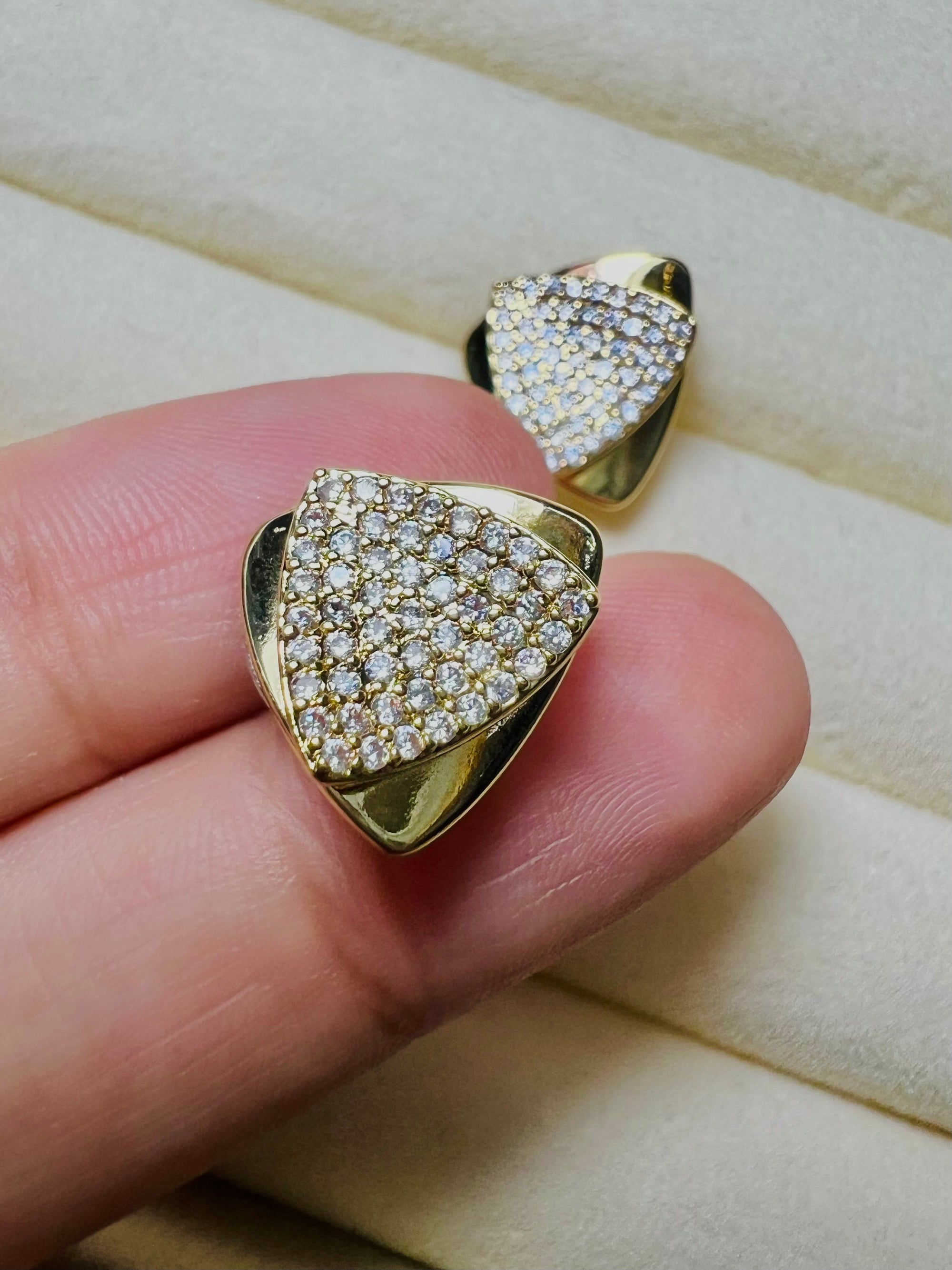 Ivory Luxe Studs