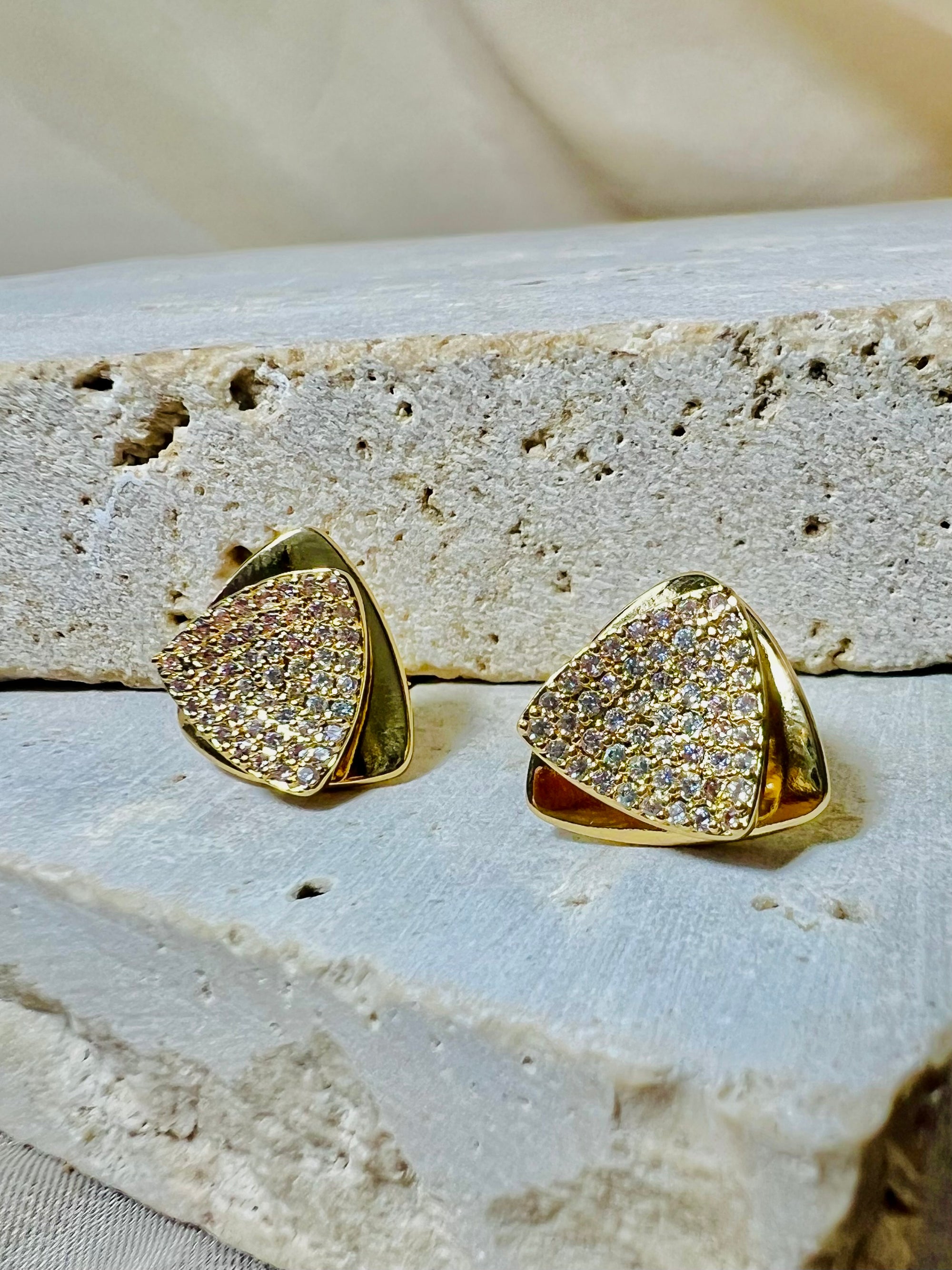 Ivory Luxe Studs