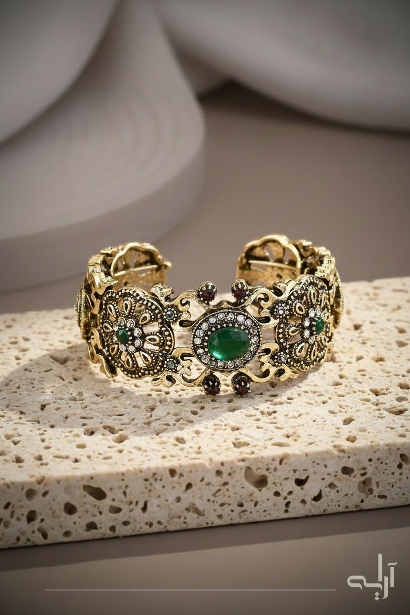 Vintage Emerald Bracelet