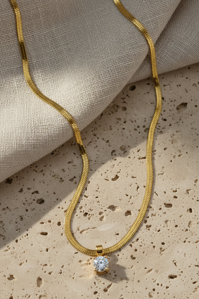 Talai Shabnam gold-toned jewelry design by Arayeh