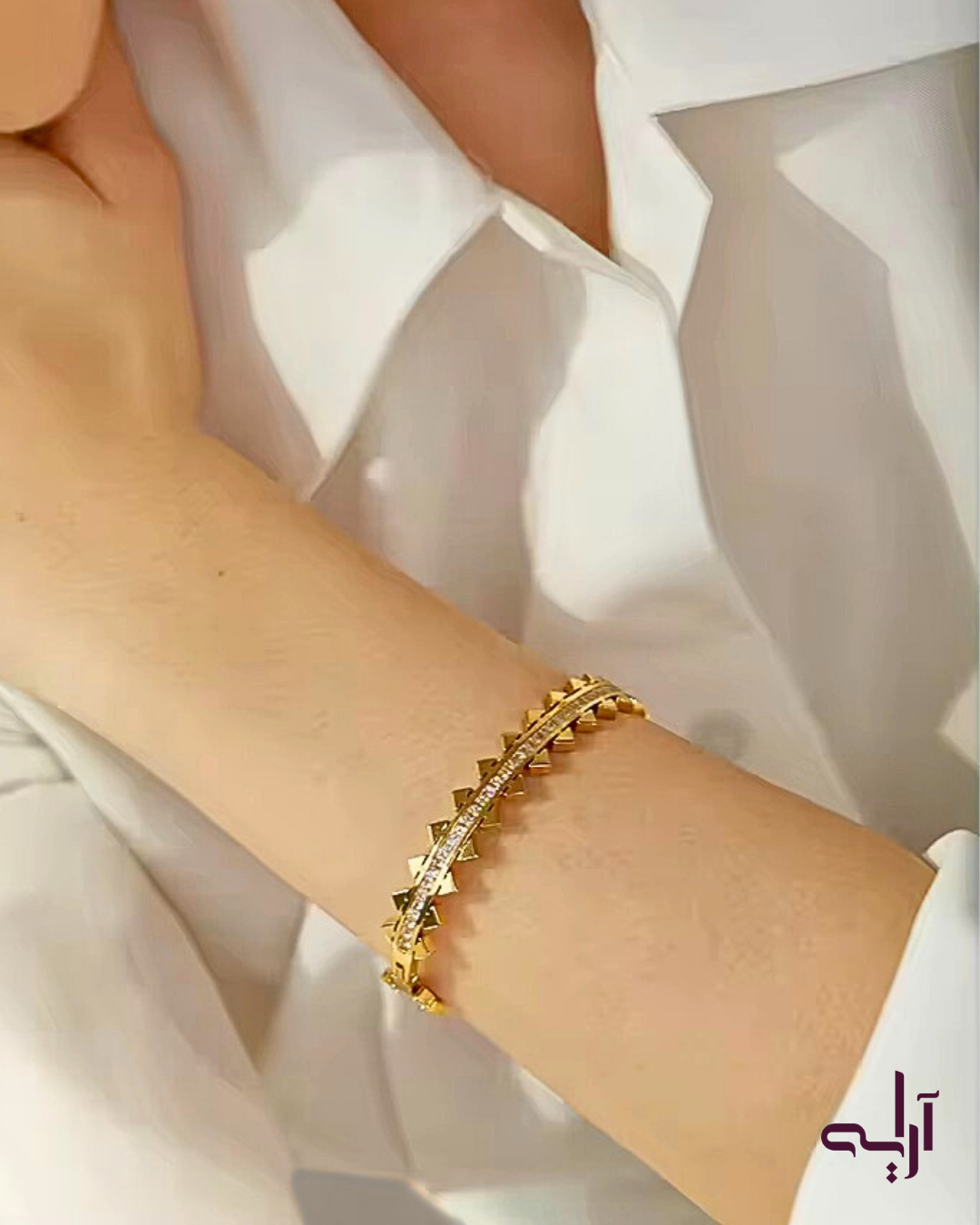 Golden Crown Cuff