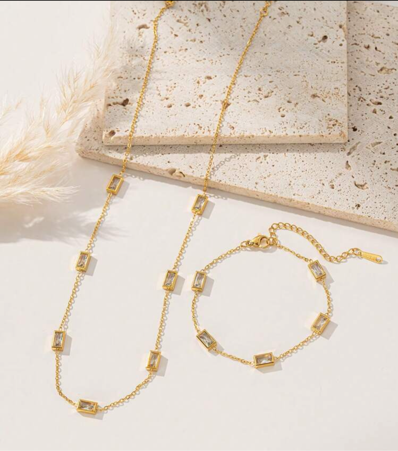 Gilded Rectangle Set