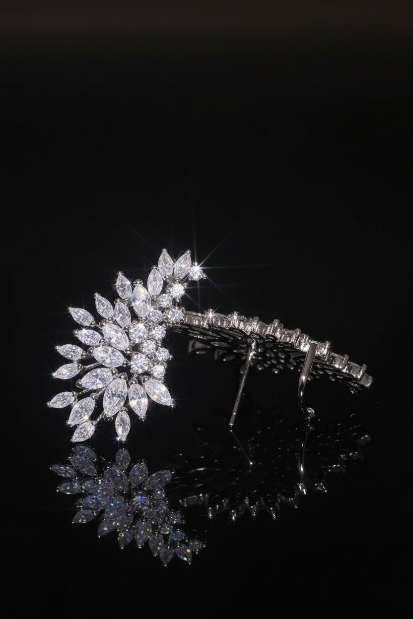 Luxe Crown Studs