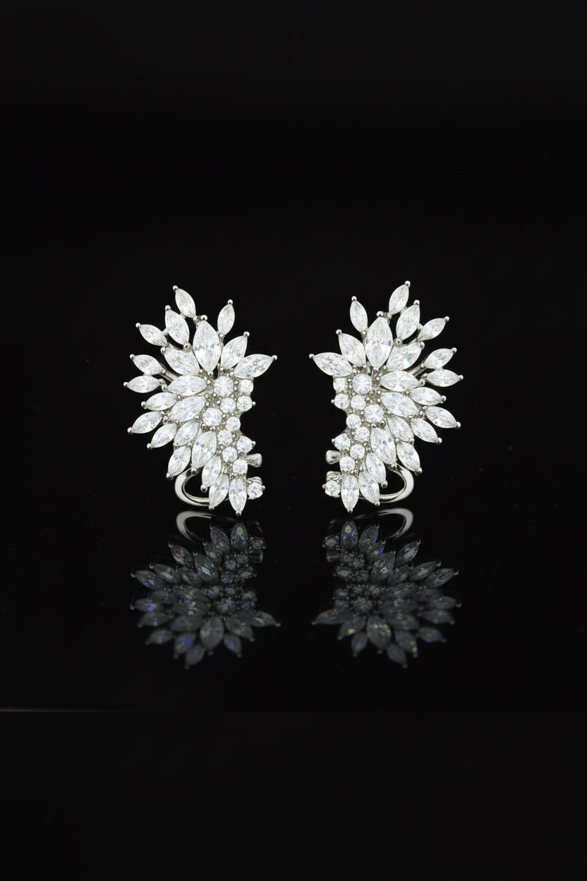 Luxe Crown Studs