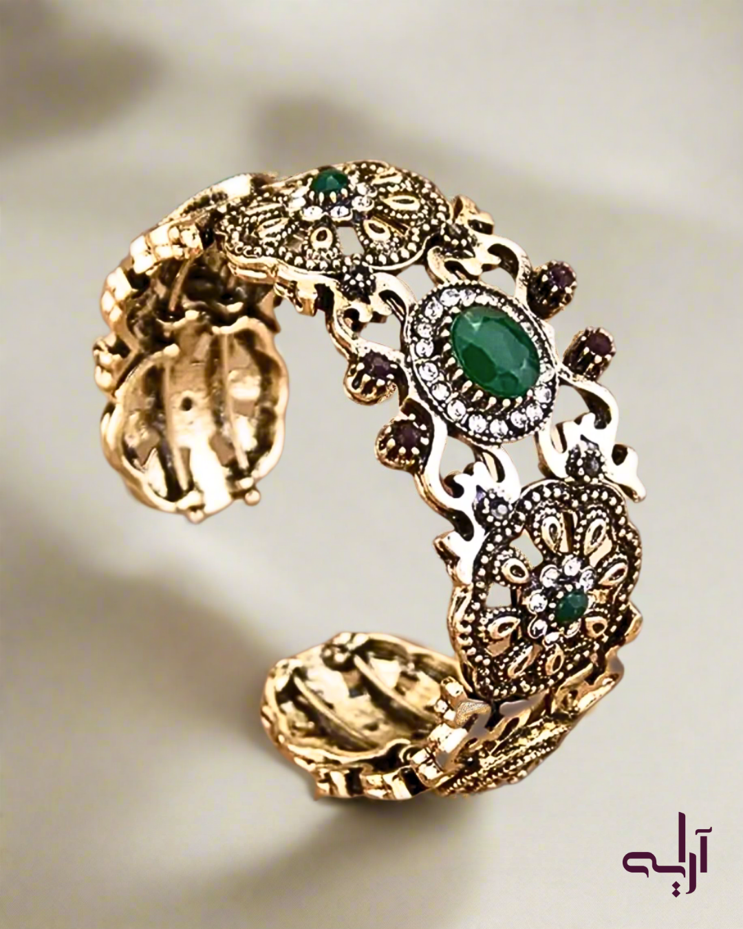 Vintage Emerald Bracelet