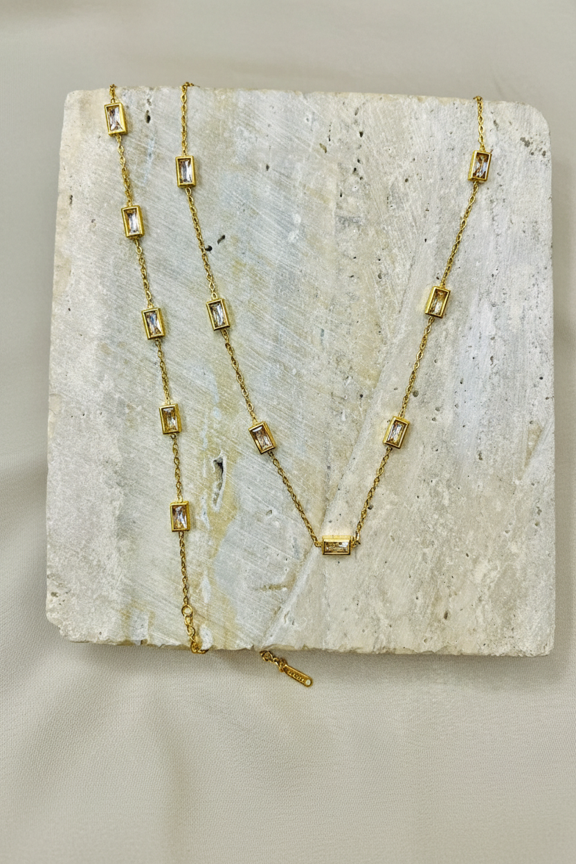 Gilded Rectangle Set