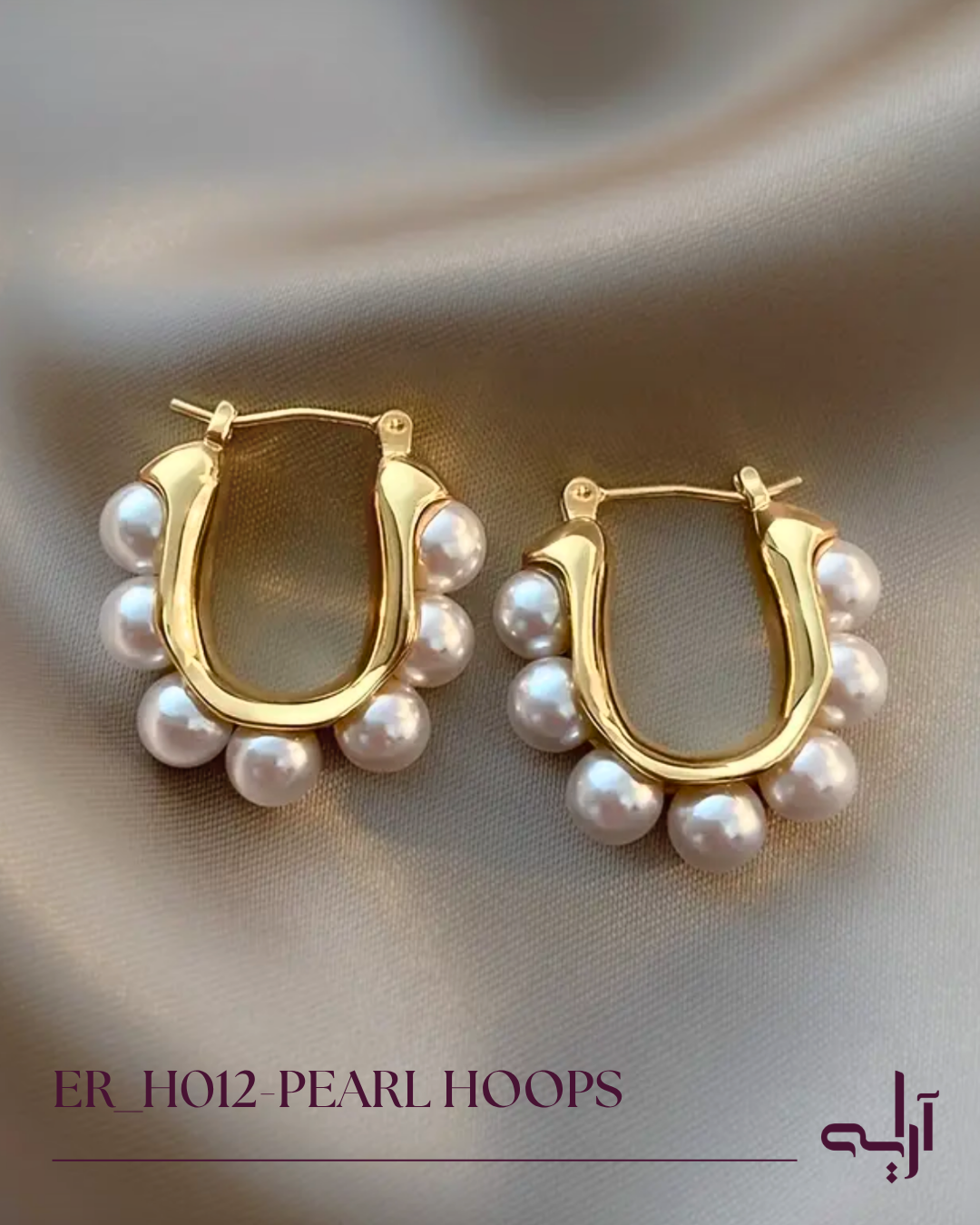 Pearl Hug Hoops