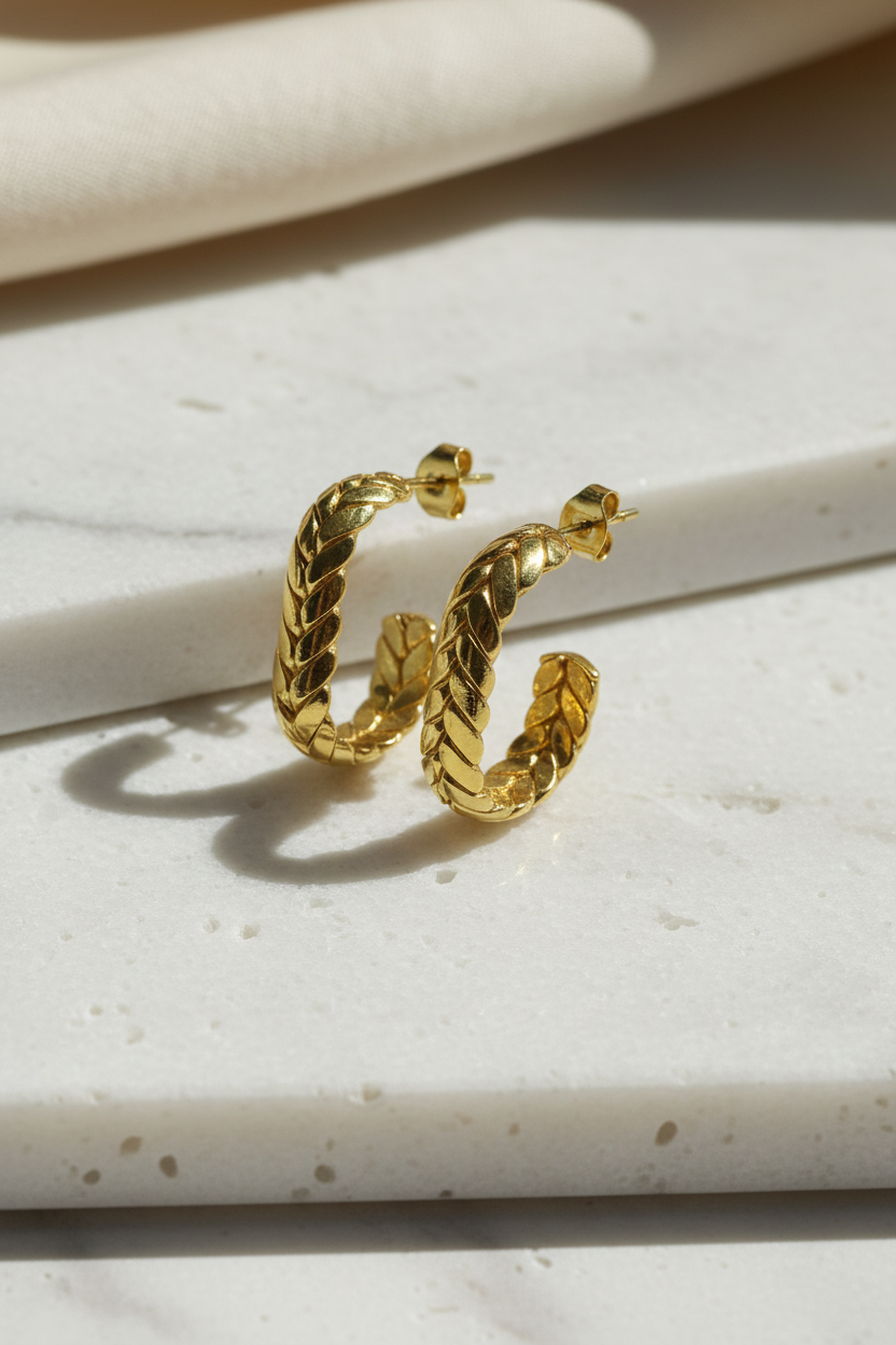 Velora C-Twist Hoops