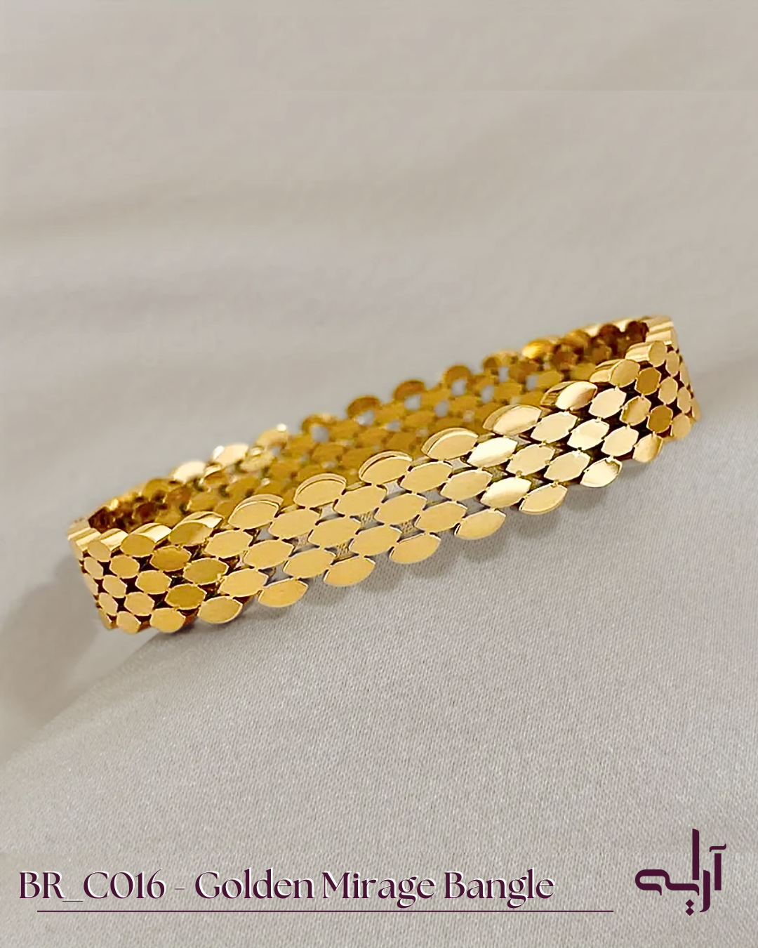 Golden Miraj bangle