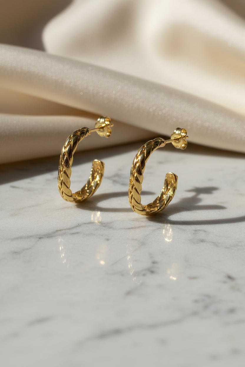 Velora C-Twist Hoops