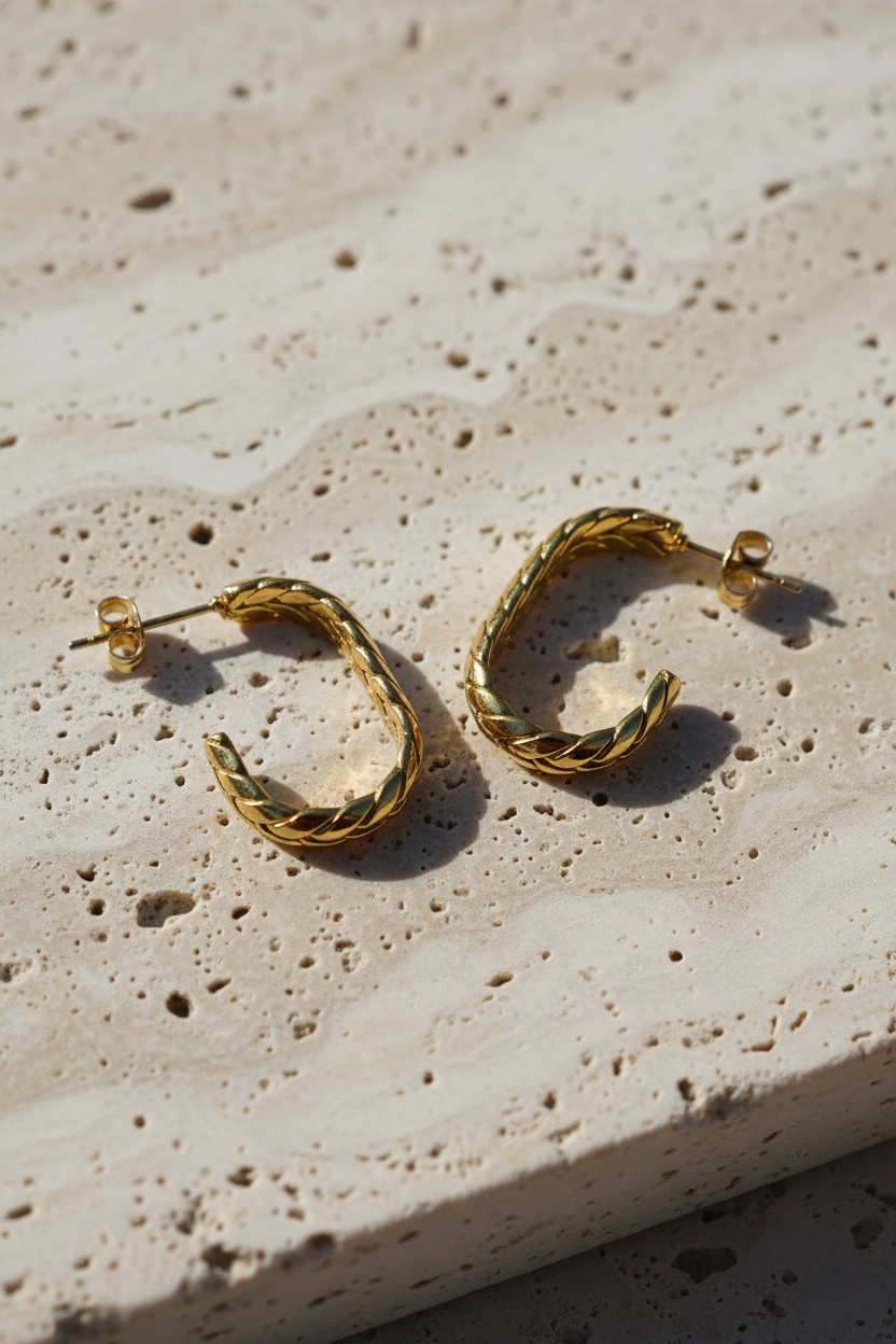 Velora C-Twist Hoops