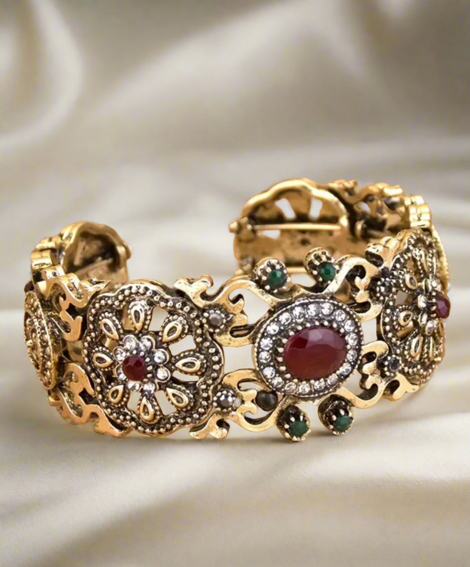 Vintage Ruby Bracelet