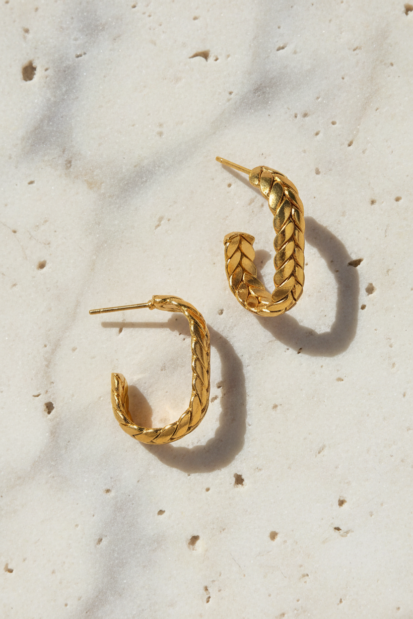 Velora C-Twist Hoops