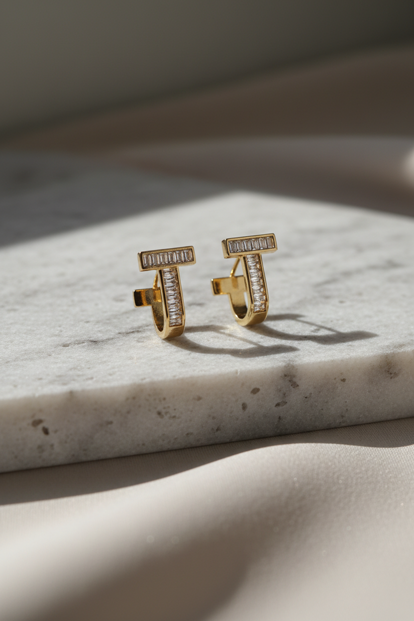 Luxe T-Line Studs