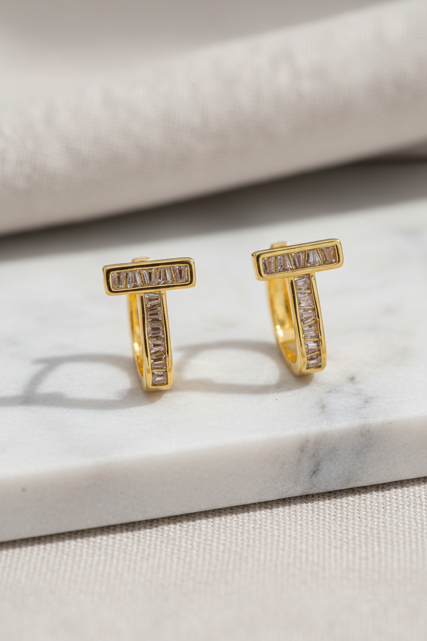 Luxe T-Line Studs