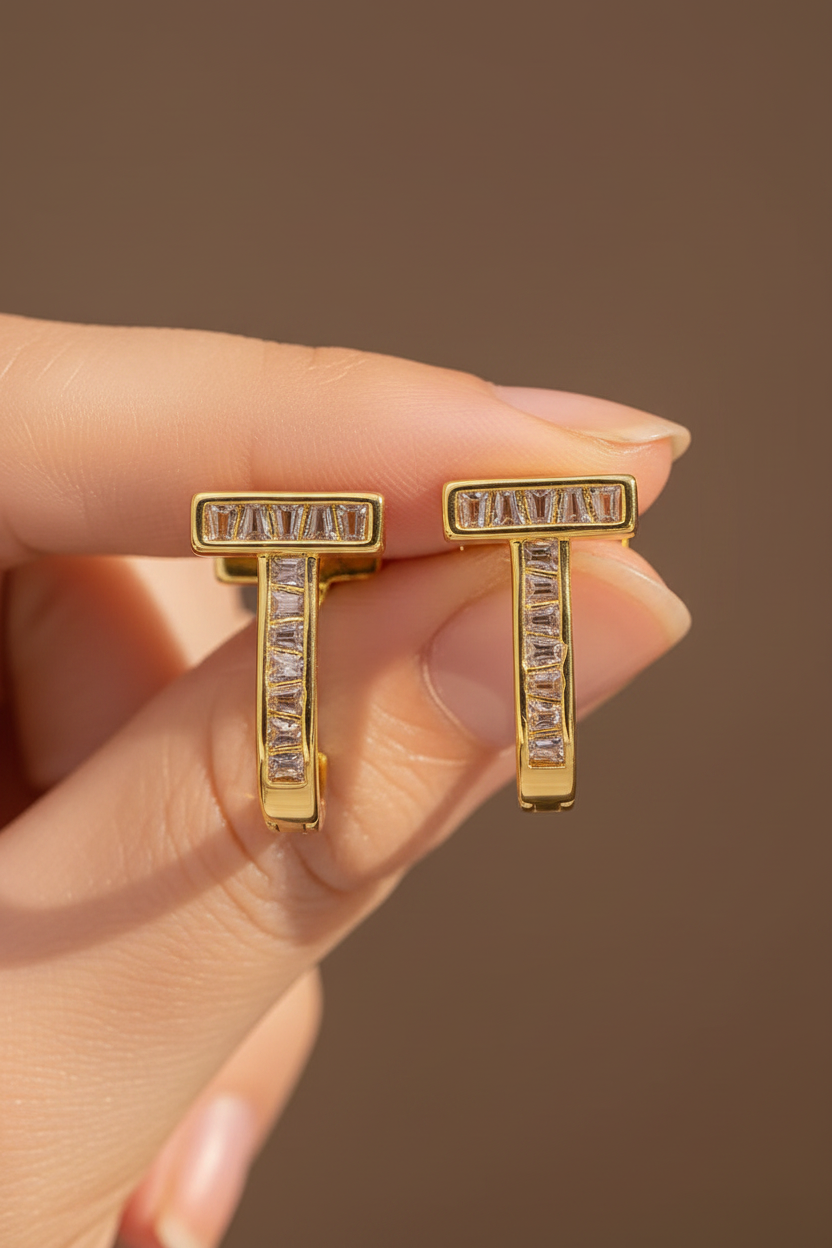 Luxe T-Line Studs