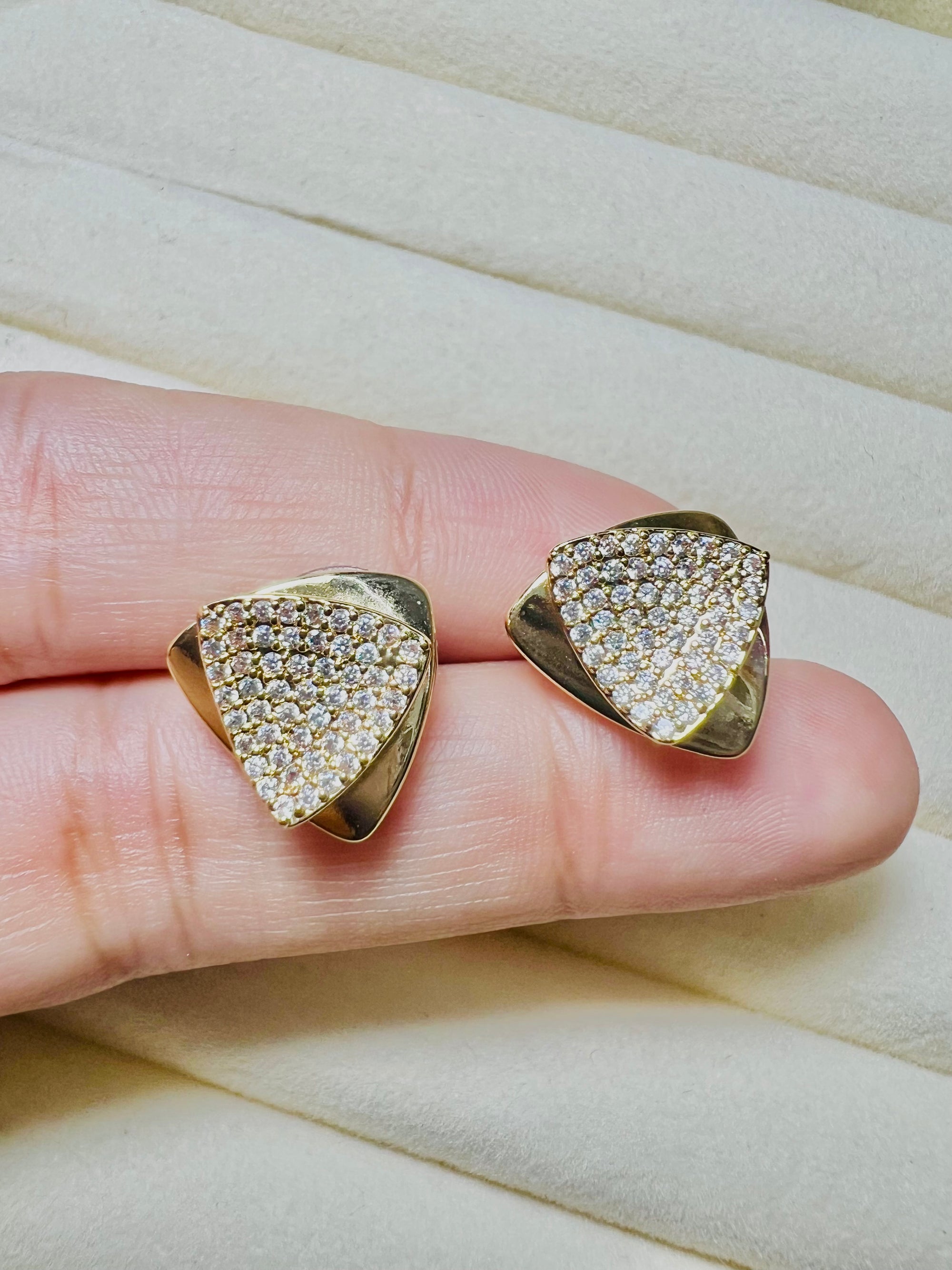 Ivory Luxe Studs