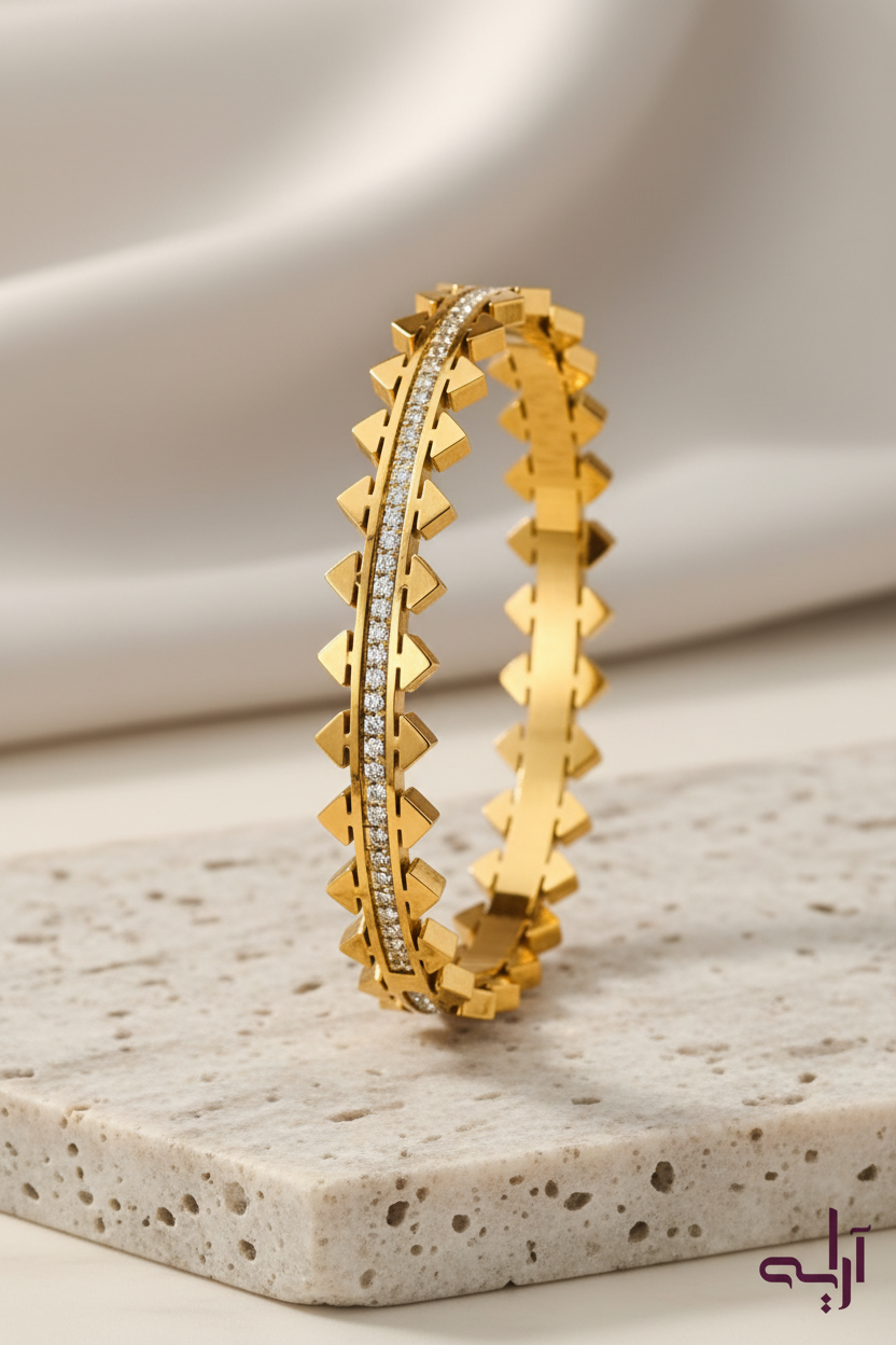 Golden Crown Cuff