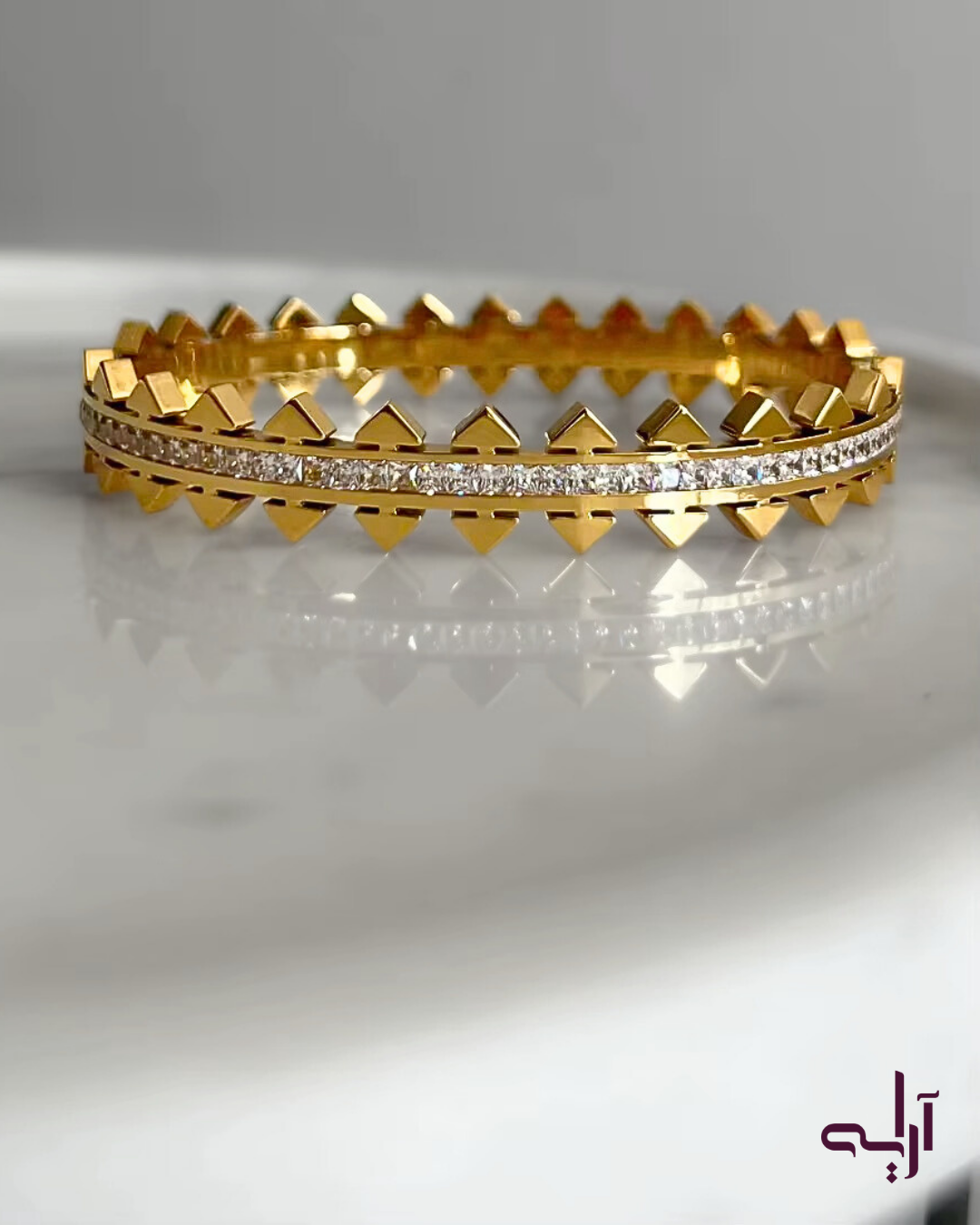 Golden Crown Cuff