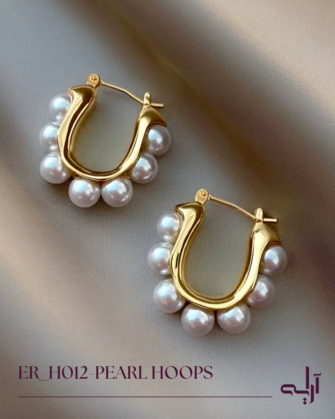 Pearl Hug Hoops