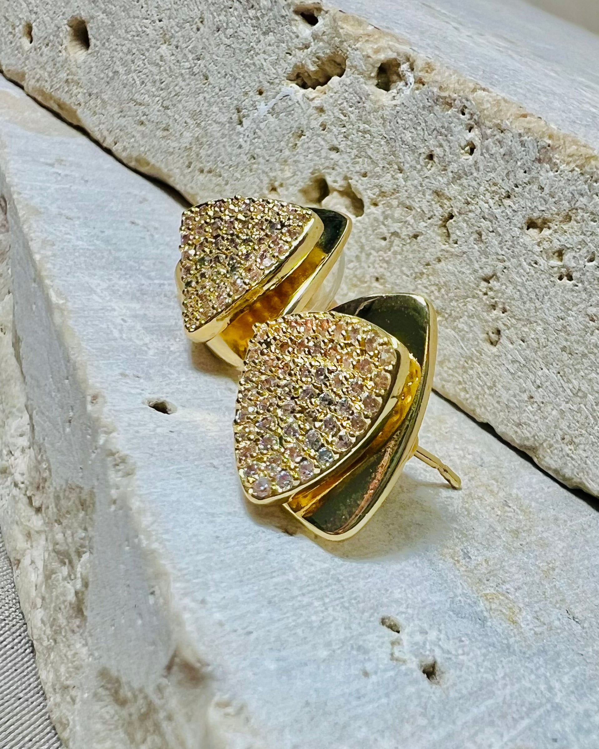 Ivory Luxe Studs