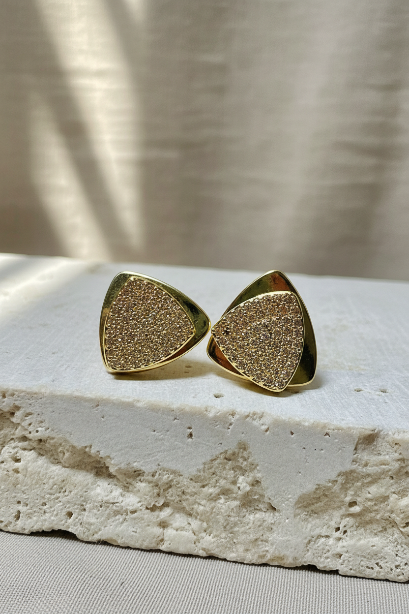 Ivory Luxe Studs