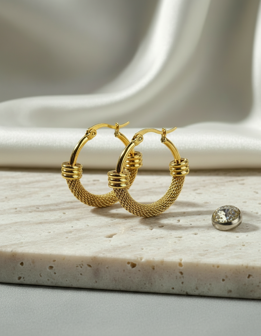 Gold Mesh Twist