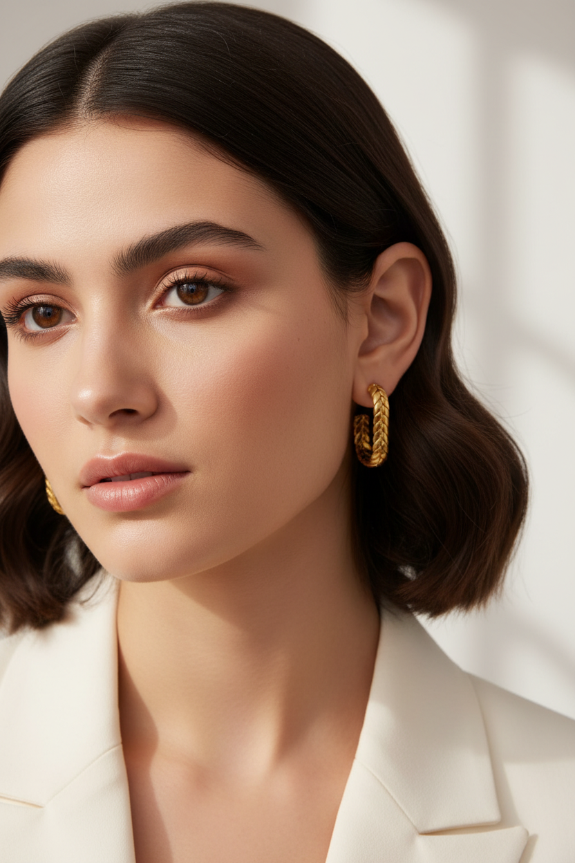 Velora C-Twist Hoops